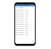 Logbook app for DUKADA Sense Smart Cap